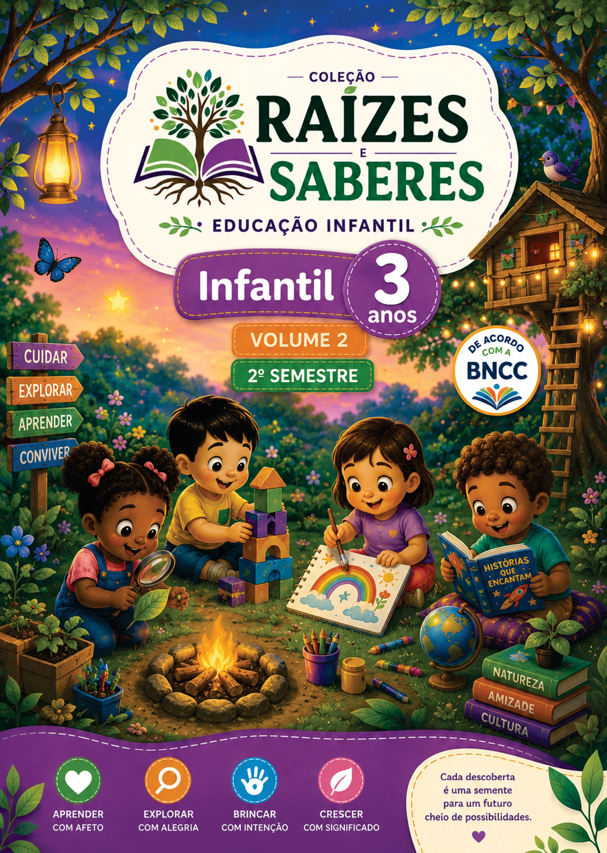 Capa oficial do Volume 2 Infantil 3 anos
