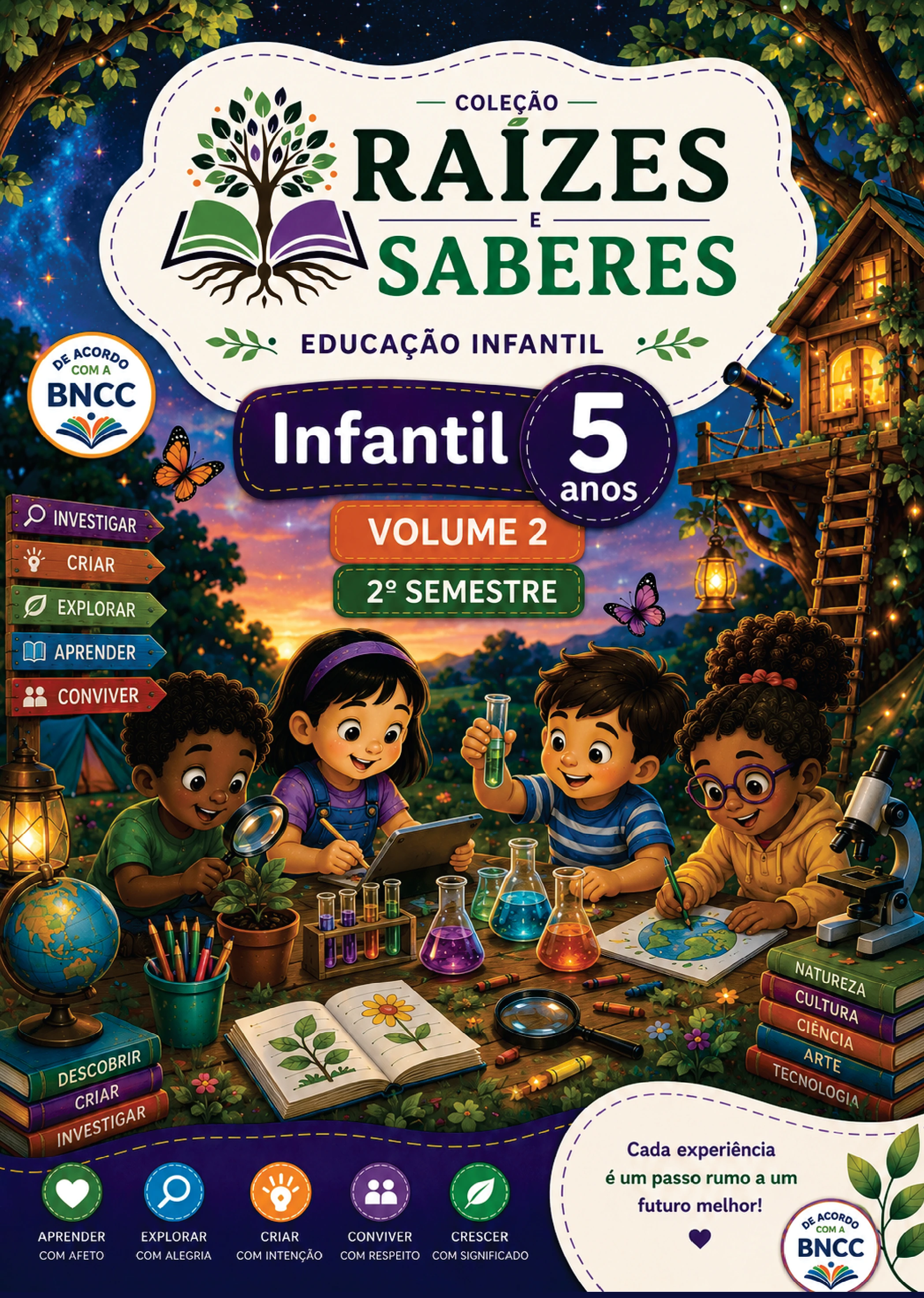 Capa oficial do Volume 2 Infantil 5 anos