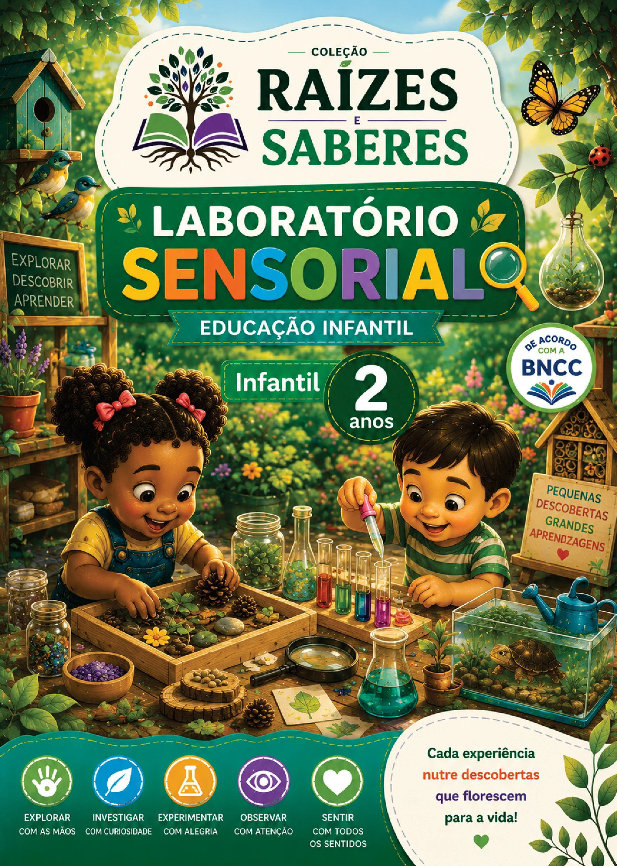 Capa oficial do Laboratorio Sensorial Infantil 2 anos