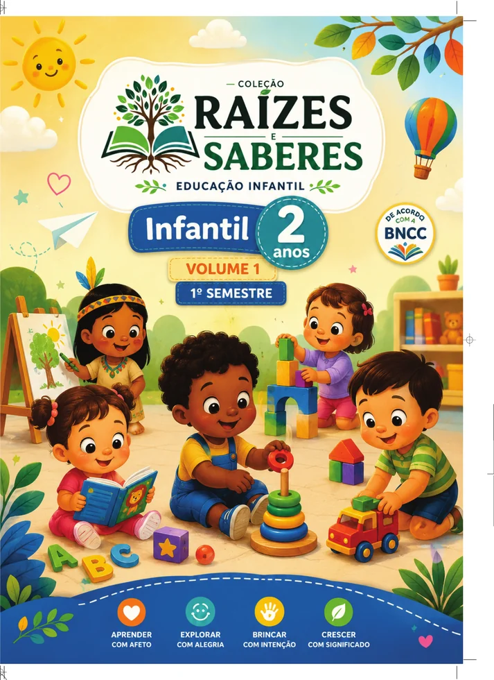 Capa da colecao Educacao Infantil 2 anos