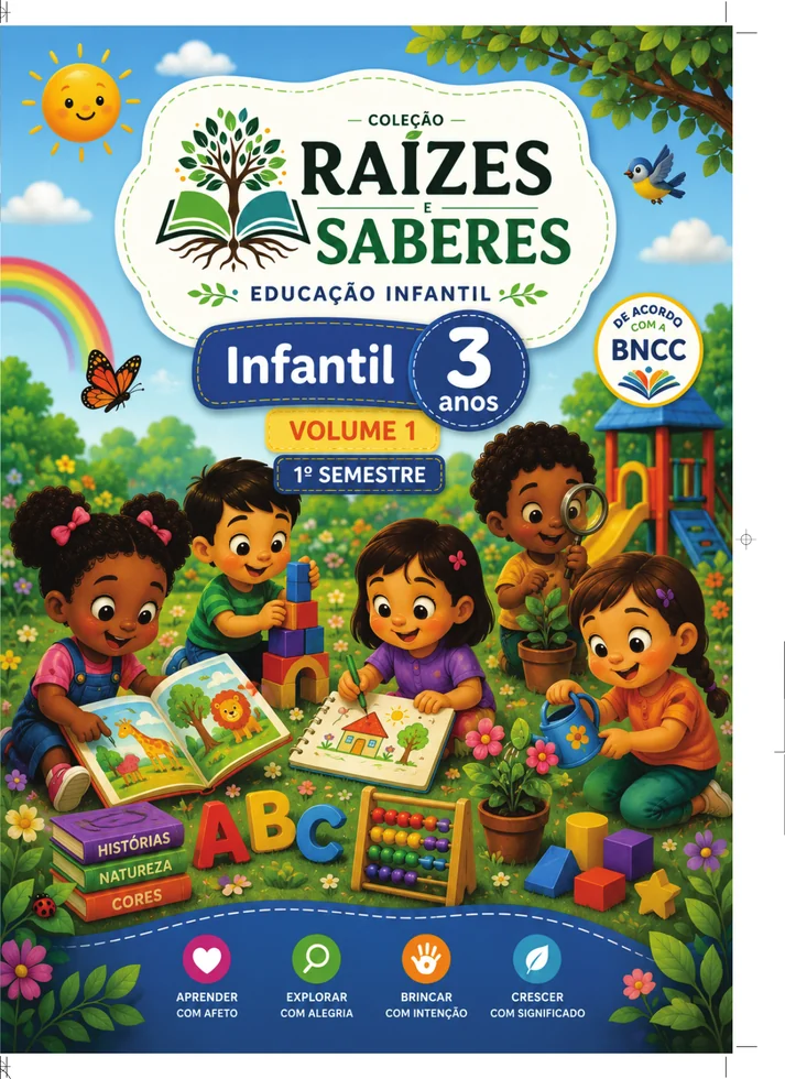 Capa da colecao Educacao Infantil 3 anos
