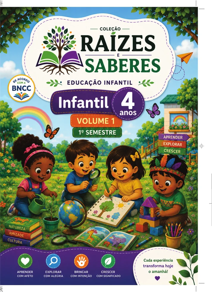 Capa da colecao Educacao Infantil 4 anos