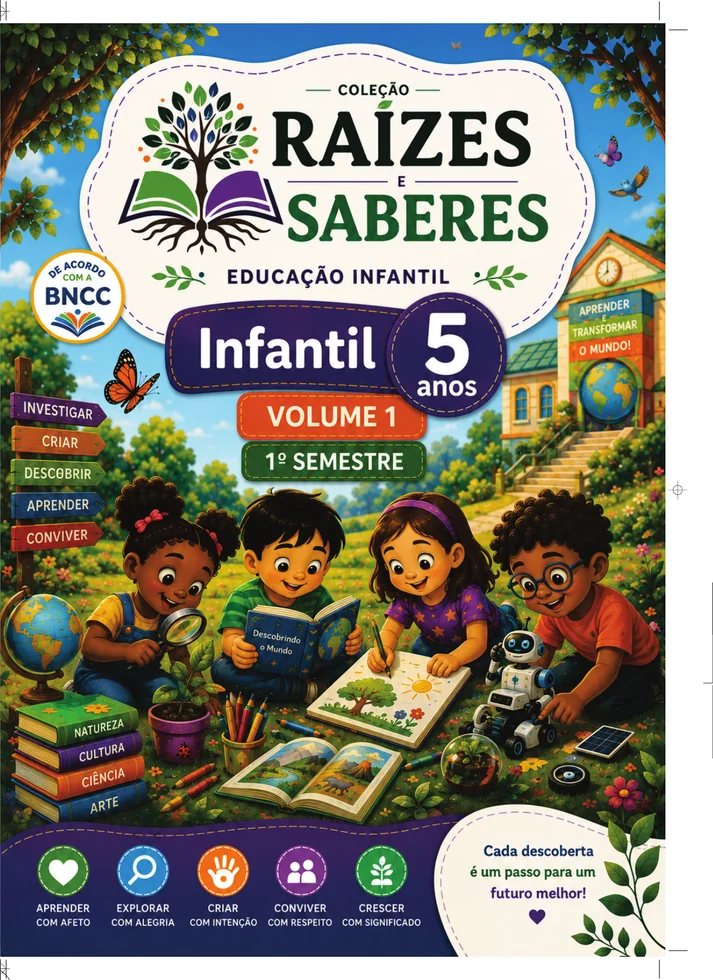 Capa da colecao Educacao Infantil 5 anos